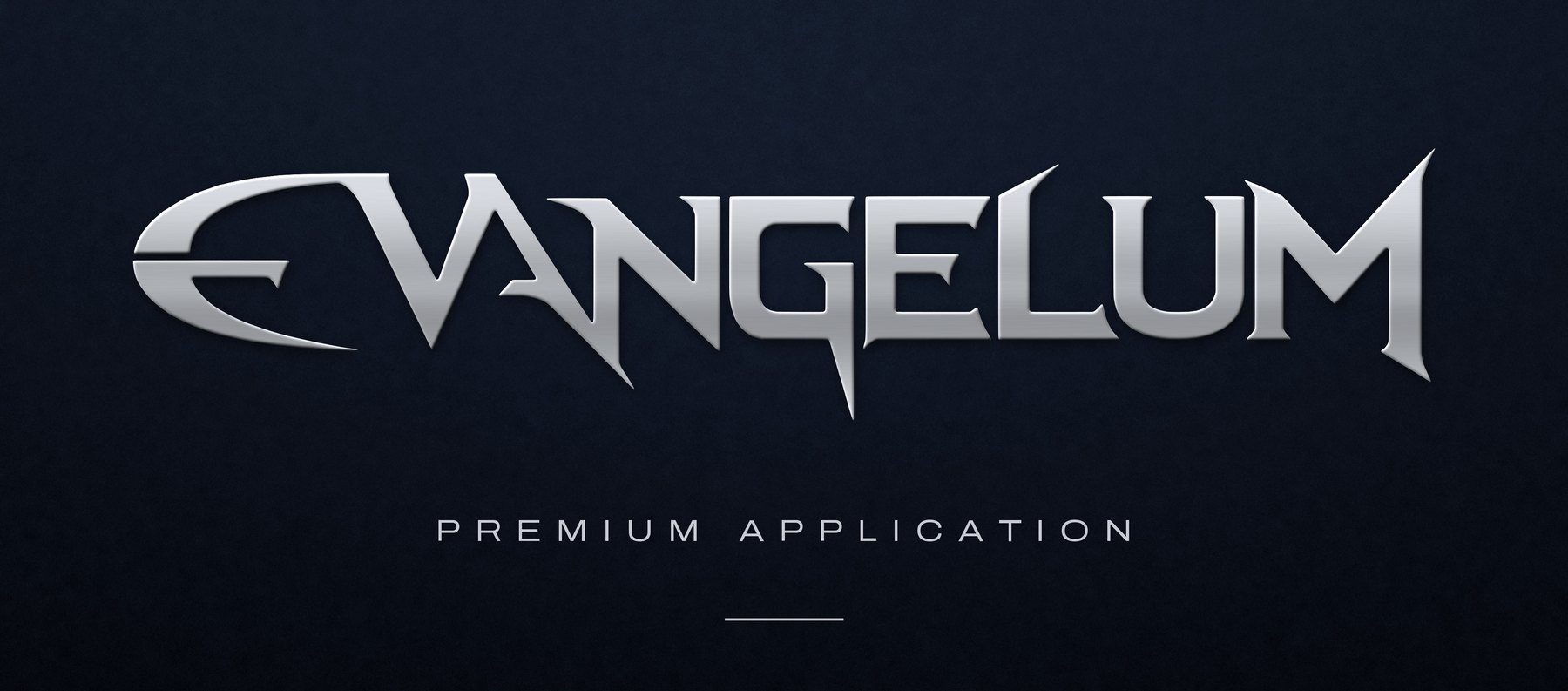 Premium application in brushed metal.